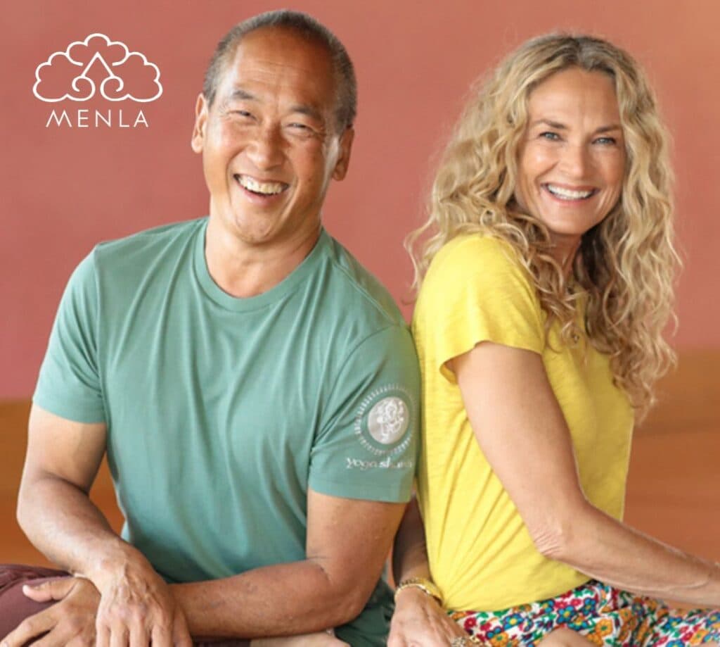 Rodney Yee and Colleen Saidman Yee, leaders of Into the Depths of Yoga at Menla